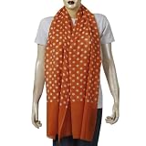Frauen Wolle & Seide-Schal Designer Accessoires 184 x 56 Cms
