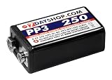 from 7dayshop 7dayshop Rechargeable Ni-Mh Batteries - PP3 / 9V Cell Size (250mAh) - Pack of 1