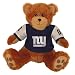 Basic Fun 14 Sitting NFL Bruiser Bear - New York Giants