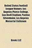 United States Football League Venues: Los Angeles Pierce College, Sun Devil Stadium, Pontiac Silverdome, Los Angeles Memorial Coliseum-