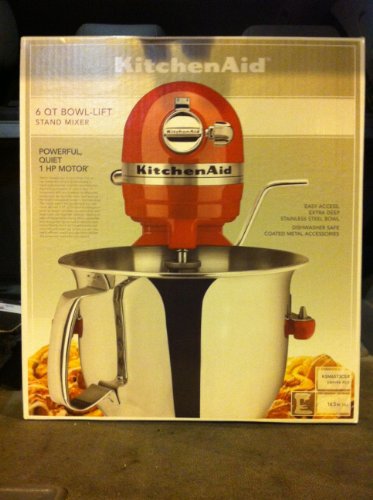 Kitchenaid 6000 Hd Stand Mixer 6 Qt Updated Version Of R Kp26m1xer