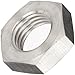 18-8 Stainless Steel Small Pattern Machine Screw Hex Nut, Plain Finish, #0-80 Thread Size, 1/8
