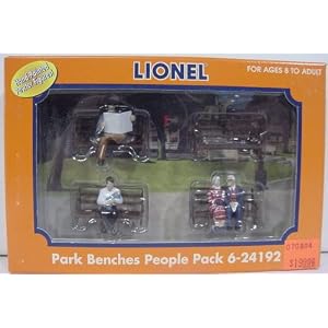 Lionel O Park Benches People Pack - 624192