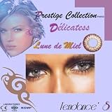 Lentilles Couleur Cosmétiques Délicatess - 1 Paire Hazel Terre Soleil - 1 An