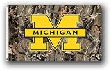 BSI Michigan Wolverines Realtree Camo 3x5 Single Sided Flag