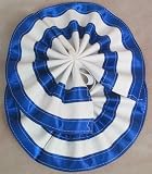 Draft Horse Decoration Tail Bow - Blue & White