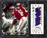 Len Dawson Kansas City Chiefs 12x15 Super Bowl IV Plaque with Replica Ticket