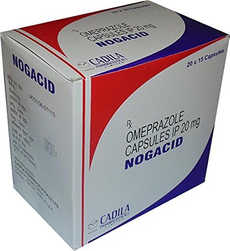 150 Capsules of Generic OTC Omeprazole 20mg, Delay Release, Reflux Heartburn, Omeprazole 20mg