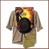 Indiana Jones Fancy Dress Costume for Boys - One Size