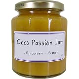 Coco Passion - Coconut and Passion Fruit Jam - L'Epicurien 11.6 oz