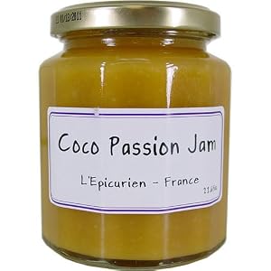 Coco Passion - Coconut and Passion Fruit Jam - L