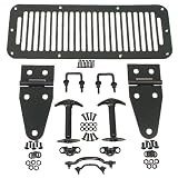 Rugged Ridge 11201.01 Black Hood Kit