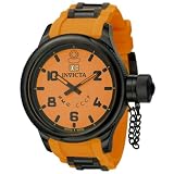 Invicta Mens Russian Diver Collection Orange Watch #4337