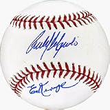 Carlos Delgado and Ed Kranepool Autographed MLB Baseball
