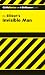 Invisible Man (Cliffs Notes)