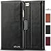 Iphone 6/ 6s Case, Wallet Leather Acluxs Case [ Genuine Leather of Cowhide ] (Life Time Warranty) for Apple Smartphone Phone 6 6s 4.7