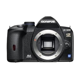 Click here to buy Olympus Evolt E520 10MP Digital SLR Camera with Image Stabilization (Body Only) by Olympus.