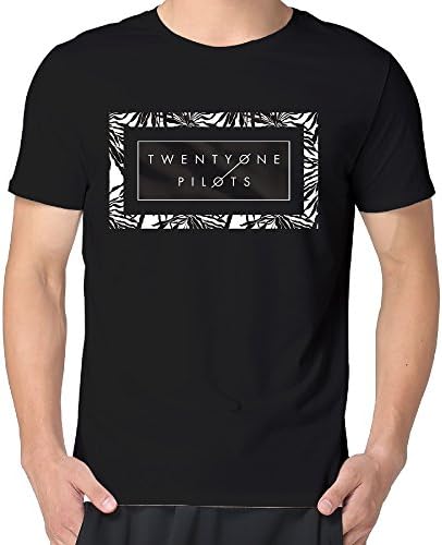 Twenty One Pilots Musical Duo Lane Boy Men's 100% Cotton T-shirt Black