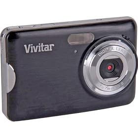 New-ViviCam VX029 10.1MP HD Digital Camera with 4x digital zoom and 2.7 Screen - Black - CB5330