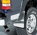 Dee Zee Stainless Steel Mud Flaps Chevrolet Silverado 2007 to 2008 (NewBody) - 12"x16" (Front or Rear) 1 Pair