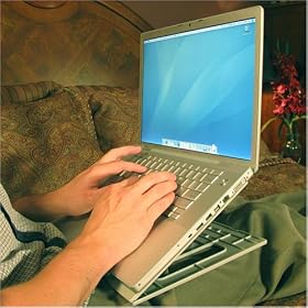 Fold N Flip Portable Laptop Stand for Macs - Gray