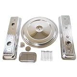 Racer Performance 1988-92 Chevy GMC 5.0L & 5.7L Truck Chrome Steel Engine Dress... by Racer Performance