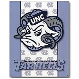 Nostalgic College & University Tin Sign : University of North Carolina Tar Heels