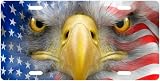 American Eagle Custom License Plate Novelty Tag from Redeye Laserworks" "