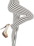Lace Poet French Black/White Stripes Fashion Legging