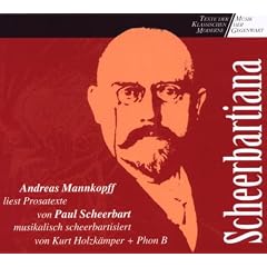 Scheerbartiana, 1 Audio-CD