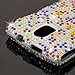 Pantech Discover Case, EMPIRE Diamante Bling Multi Colored Case for Pantech Discover P9090