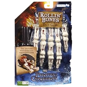  Pirates Rollin inch Bones Dice Game