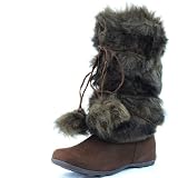De Blossom Collection Womens Tara-Hi Knee High Boots