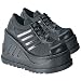 Demonia Shoes Women's STOMP-08 4 1/2 Platform Shoe