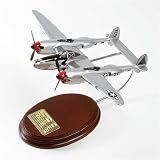 P-38J Lightning Model Display Toy/ Unique and Perfect Gift Idea/ World War II Fighter Aircraft/USAAF Heavy Fighter Model Replica Display
