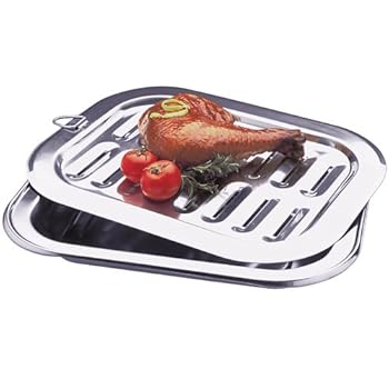 Progressive International Petite Stainless Steel Broiler Pan