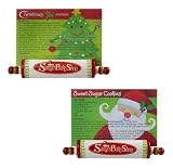 Christmas Rolling Pin Recipe Card Holder with Recipe Cards, Gift Boxed