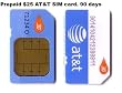 Pre-paid $25 AT&T SIM card for FD GPS trackers. Good for 90 days. Best value. Recommended for use with tracker