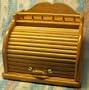 Roll Top Bread Box (Honey Oak)
