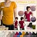 毎日コーデにヘビロテ♪ストレッチベア天半袖パフスリーブTシャツ6845/6846