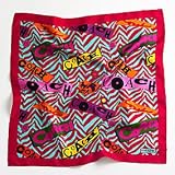 AUTHENTIC COACH ZEBRA GRAFFITI NECK SCARF 98677