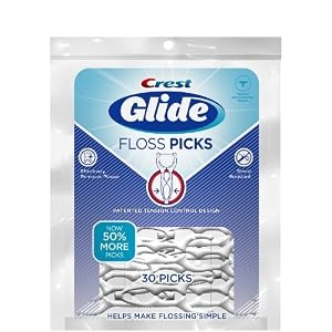Crest Glide Floss Picks - 30 Count (Pack of 12)