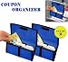 COUPON ORGANIZER SET OF 2! (BLUE)