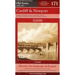 Cardiff and Newport (Cassini Historical Map, Old Se) by 