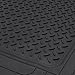 WeatherTech All-Weather Floor Mats for MDX, Vigor, CTS, DTS, C/K Series Pickup, Traverse - 2nd Row (W20), Black
