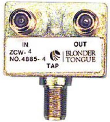 Solder Back In/Outdoor Coupler - 6dB Loss by Blonder Tongue