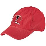 NFL Reebok Atlanta Falcons Red Garment Washed Throwback Helmet Relaxed Adjustable Hat