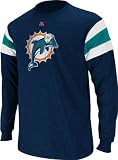 Miami Dolphins Navy End of Line III Long Sleeve Jersey Shirt