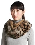 (カシュネ)cache nez ラビットxレース付スヌード 02-02-09060 MIX ミックス F