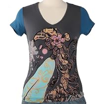 Jessie G. Women's Printed Scoop Neck Tee